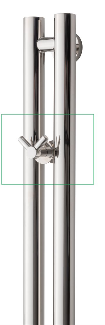 TVS Plus 2 krog  (1 stk.) i steel